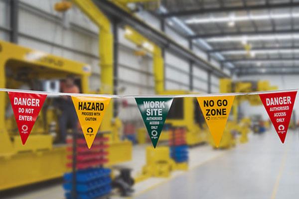 Printed Safety Bunting