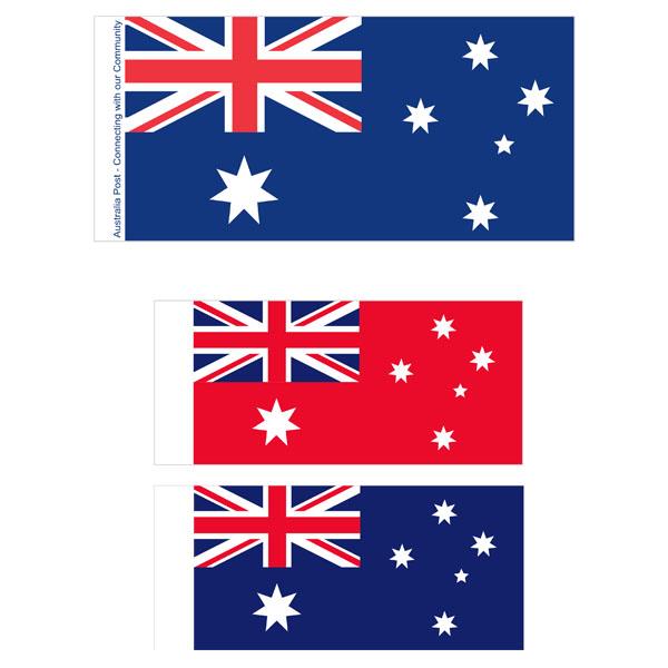 Australian flag hand waver flags