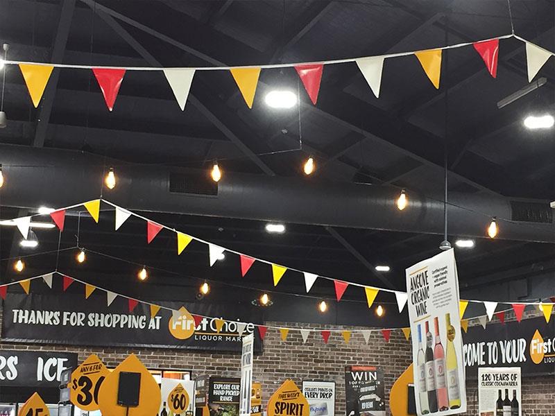 Vinyl Pennant Bunting