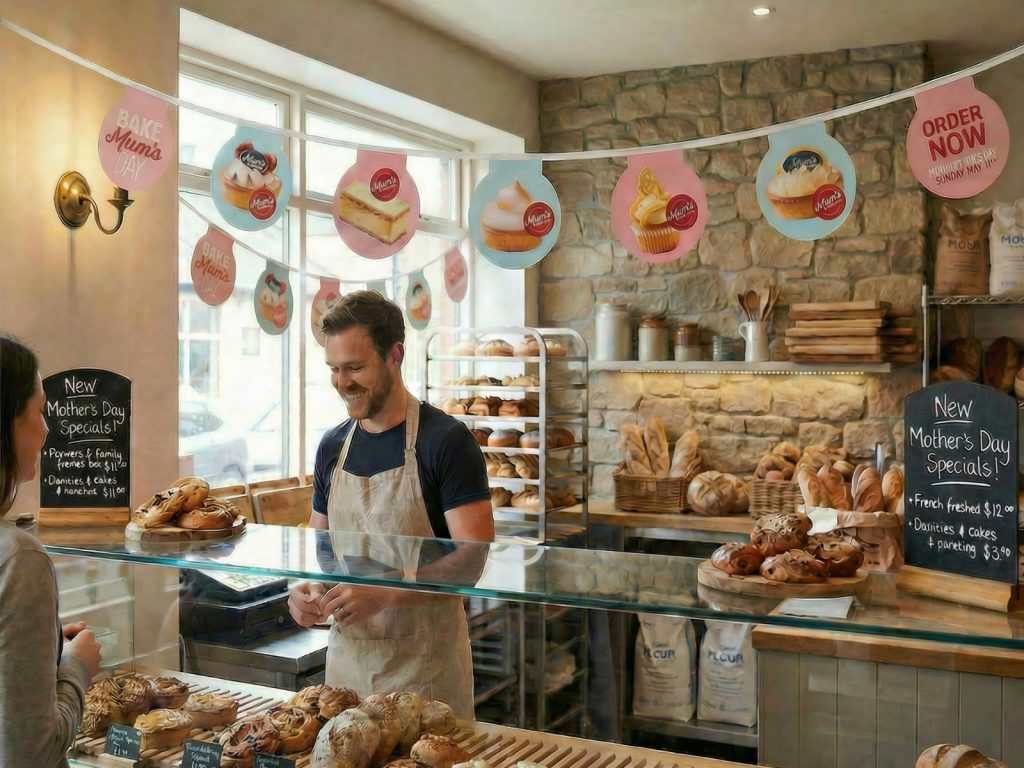 Custom Promotional Bakery Bunting